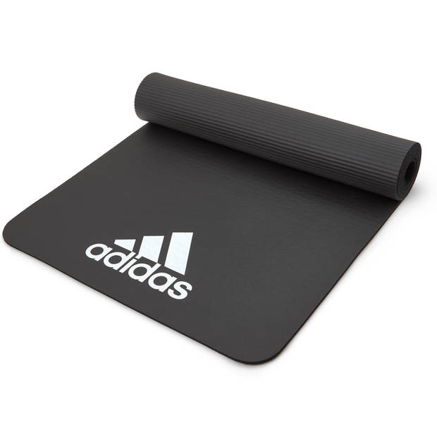 Adidas fitnessmat 7 mm grijs