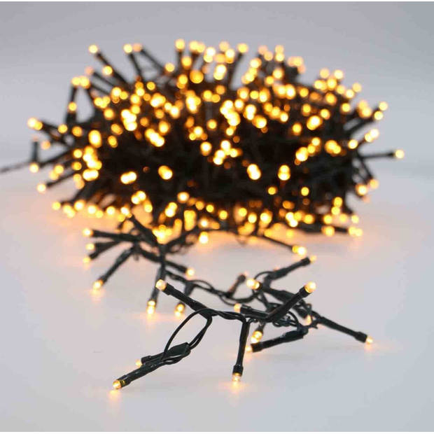 Nampook Kerstlampjes - 30 meter - extra warm wit - microcluster - 1500 LED-lampjes
