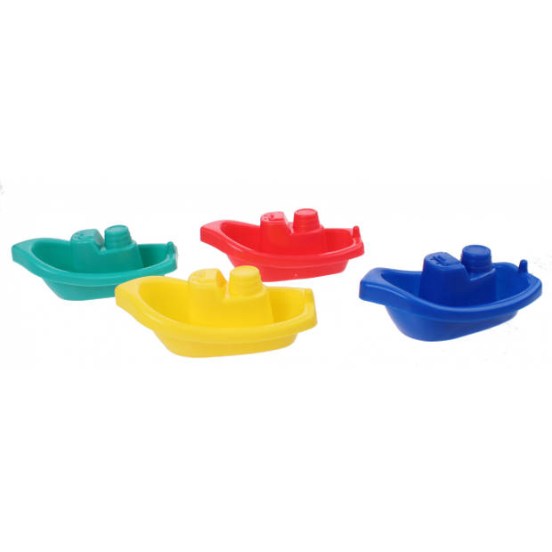 Free and Easy badbootjes 4 stuks geel/blauw/rood/groen