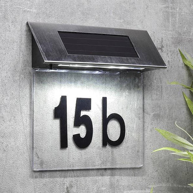 Haushalt Solar Led huisnummer verlichting