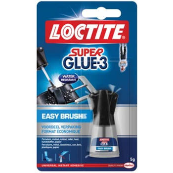 Loctite Secondelijm Super Glue Easy Brush
