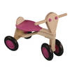 Van Dijk Toys Loopfiets met 4 wielen loopfiets Berken Junior Roze