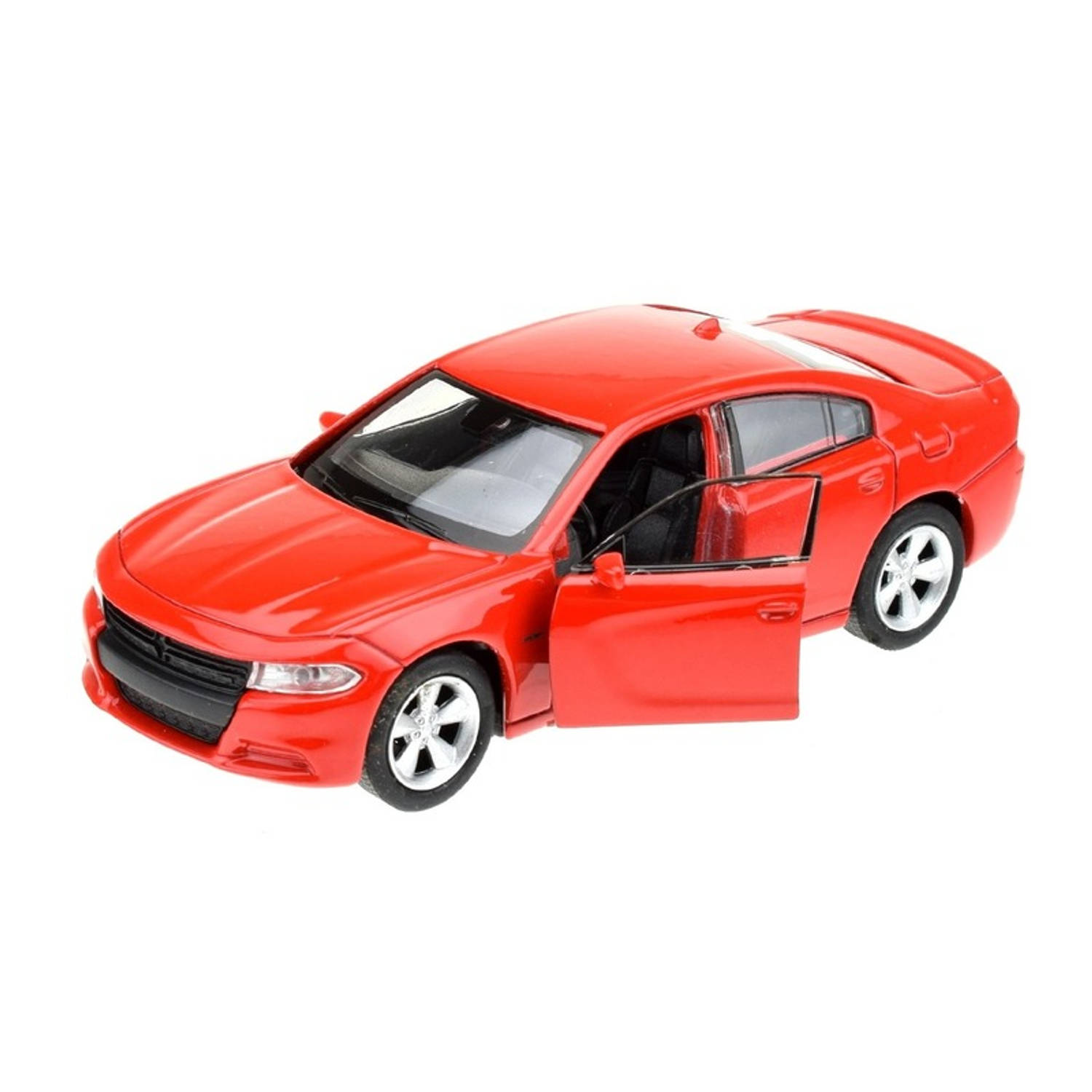 Speelgoedauto Dodge Charger 2016 rood 1:34 - Speelgoed auto's