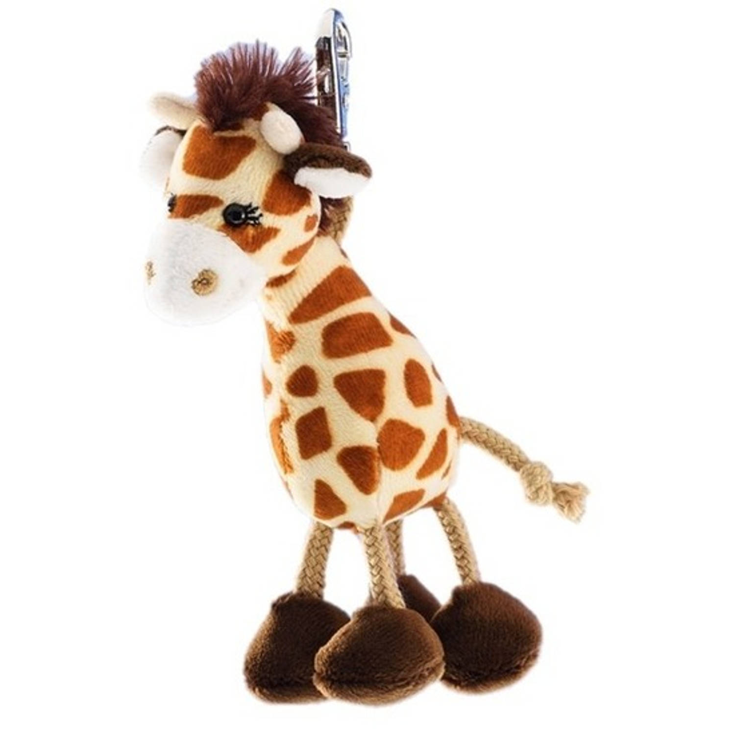 schaduw perspectief hulp in de huishouding Pluche mini knuffel giraffe sleutelhanger 13 cm - Knuffel sleutelhangers |  Blokker