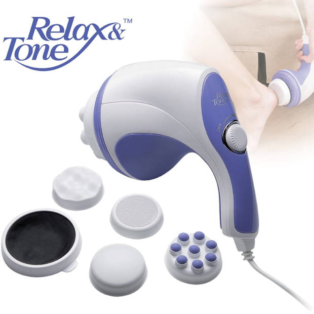 Relax & Tone Cellulitis massageapparaat paars RET002