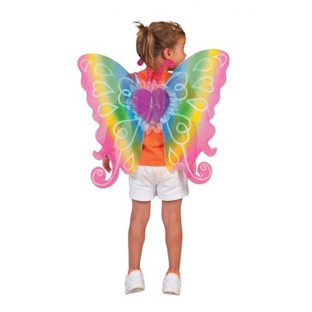 Vleugels voor kinderen regenboog - regenboogvleugels