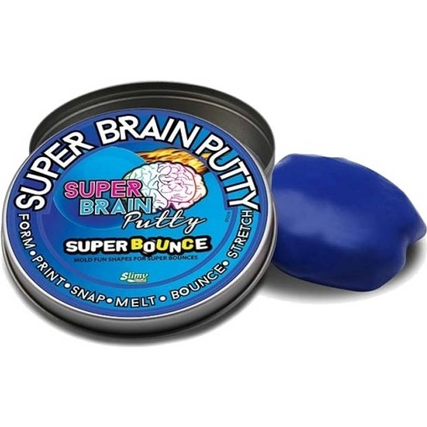 Joker Entertainment Super Bounce Brain Putty blauw