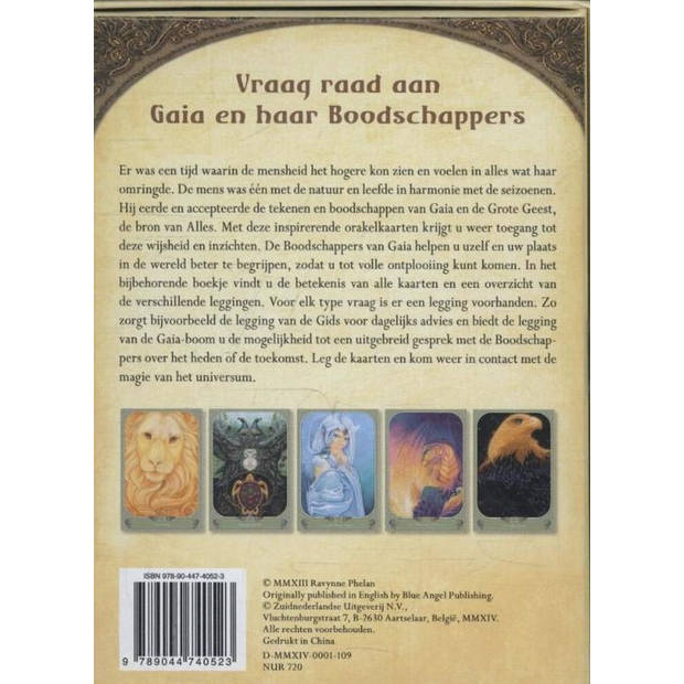 Deltas De boodschappers van Gaia - Orakelkaarten