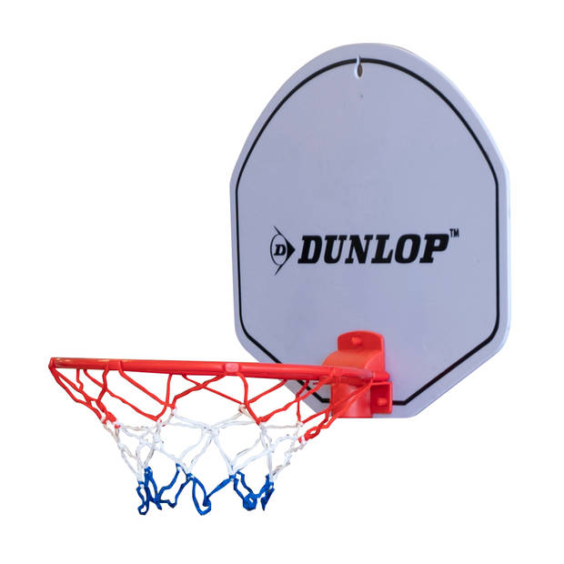 Dunlop basketbalstandaard met basketbal en pomp 117 cm