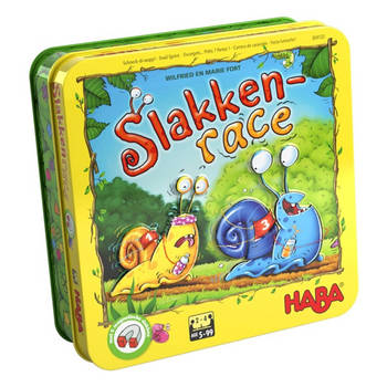 Haba bordspel Slakkenrace junior hout/karton 30-delig NL