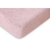 Romanette Hoeslaken Velours Blush-80/90/100 x 200/210/220 cm