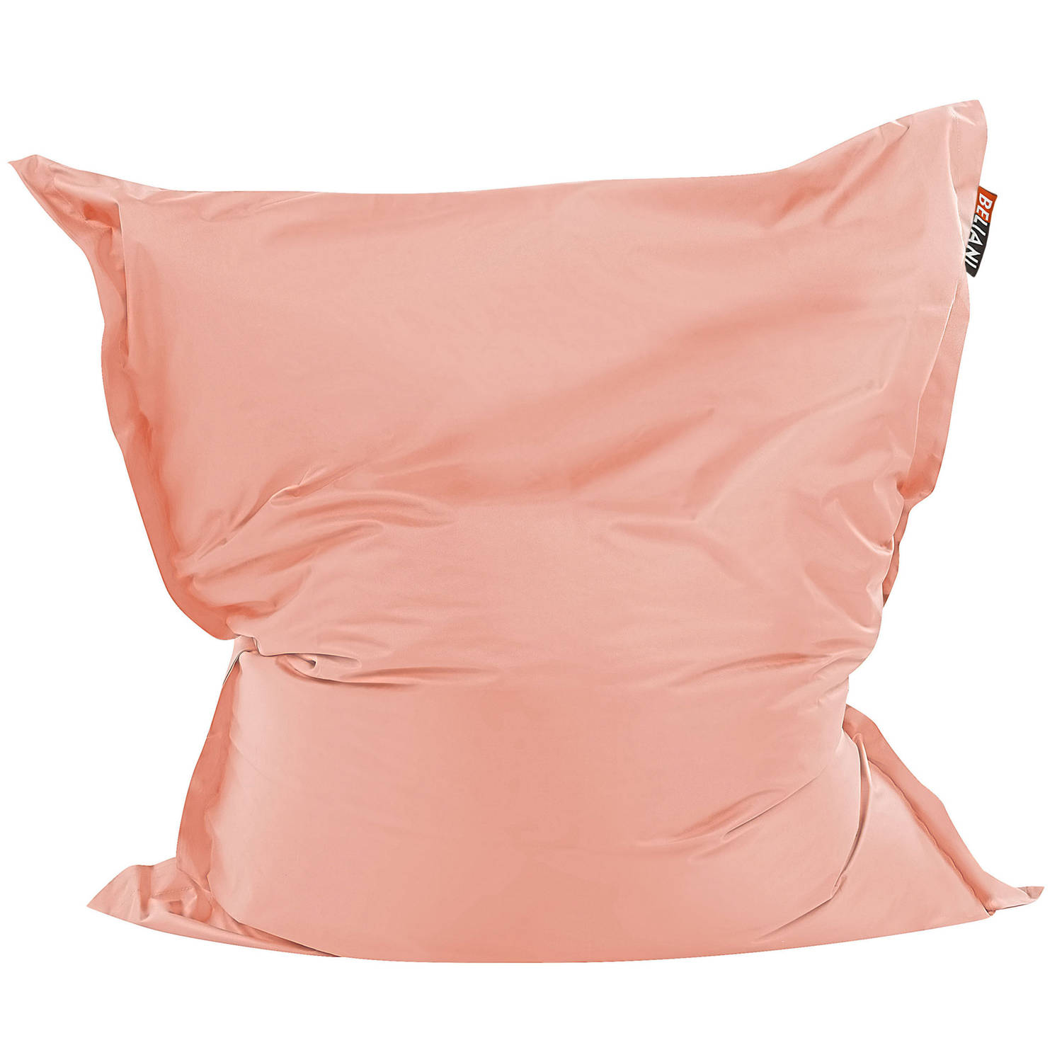 Beliani Bean Bag Big Zitzak Roze polyester 140 x 180 cm