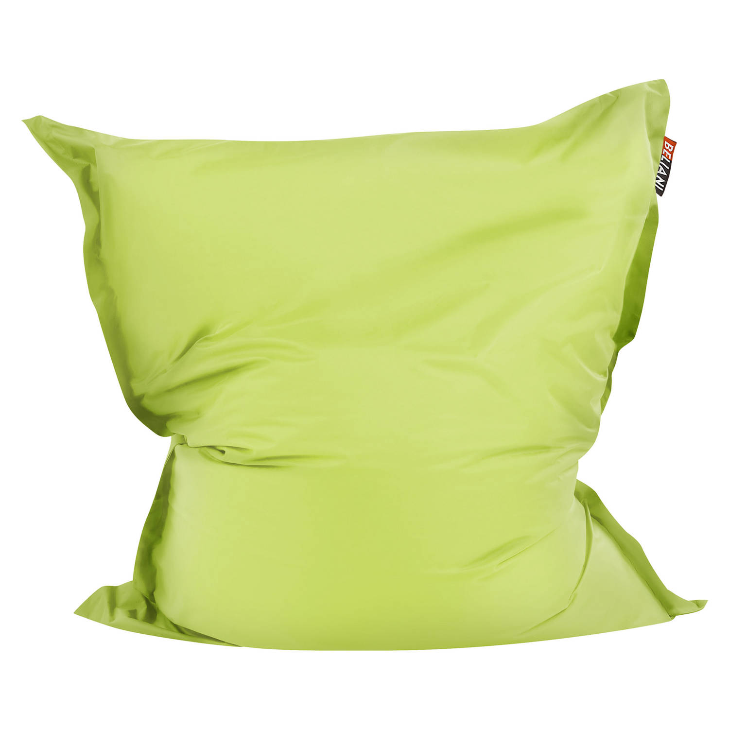Beliani FUZZY Grote zitzak-Groen-Polyester