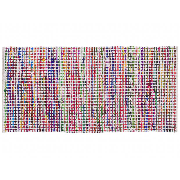 Beliani BELEN - Laagpolig-Multicolor-Polyester