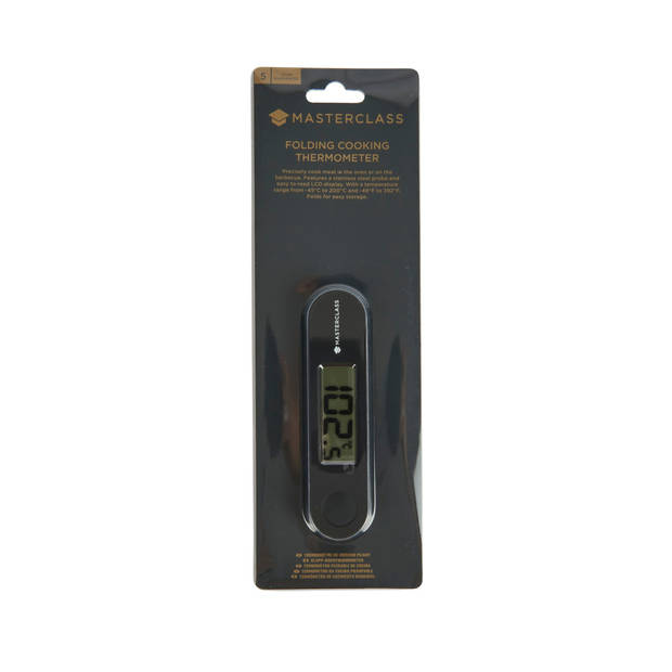 MasterClass - Opvouwbare Thermometer - Digitaal - MasterClass