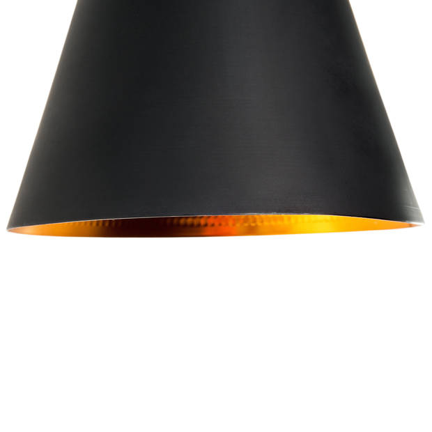 Beliani CARSON - Hanglamp-Zwart-Aluminium