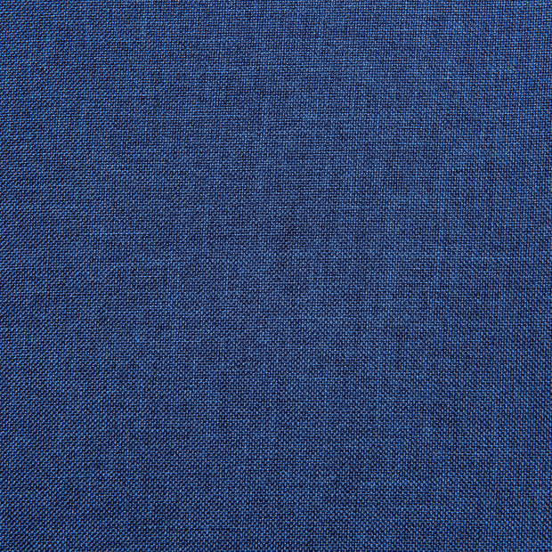 Beliani BROOKVILLE - Eetkamerstoel-Blauw-Polyester