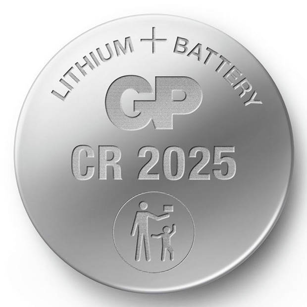 GP CR2025 Lithium-knoopcelbatterijen 3V 4 stuks