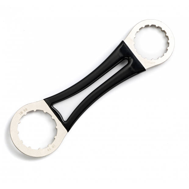 Elvedes trapas-sleutel Twist-fit 24,5 cm staal zilver/zwart