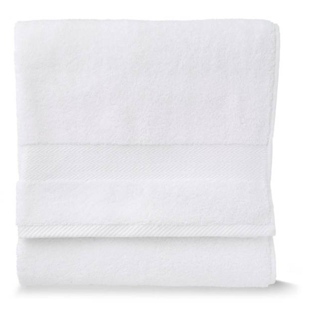 Blokker handdoek 600g - wit - 140x70 cm