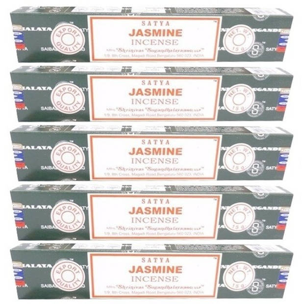 60 Nag Champa wierookstokjes Jasmine 15 gram - Wierookstokjes