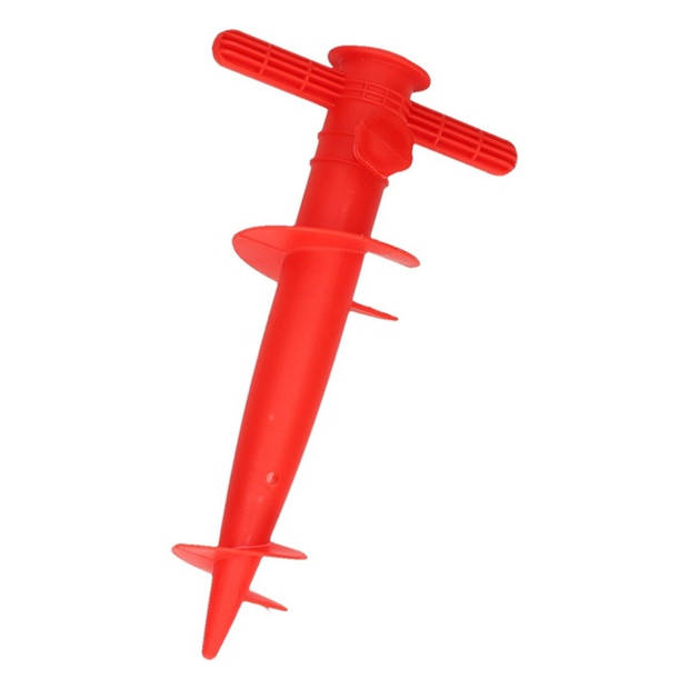 Rode parasolvoet / parasolstandaard - Parasolvoeten