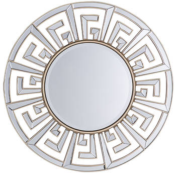 Beliani FLERS - Decoratieve Spiegel-Goud-Metaal