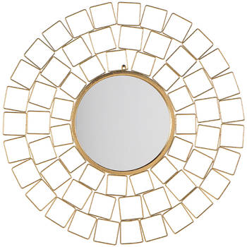 Beliani LABRIT - Decoratieve Spiegel-Goud-Metaal
