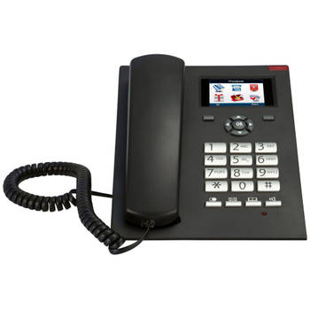 GSM vaste telefoon met display voor senioren Fysic Zwart
