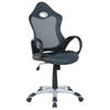 Beliani iCHAIR - Bureaustoel-Zilver-Polyester, Staal