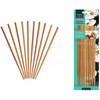 Eetstokjes - Bamboe - Set van 10 - KitchenCraft Oriental