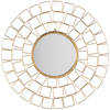 Beliani LABRIT - Decoratieve Spiegel-Goud-IJzer