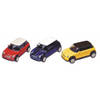 Model auto Mini Cooper 7 cm rood - Speelgoed auto's