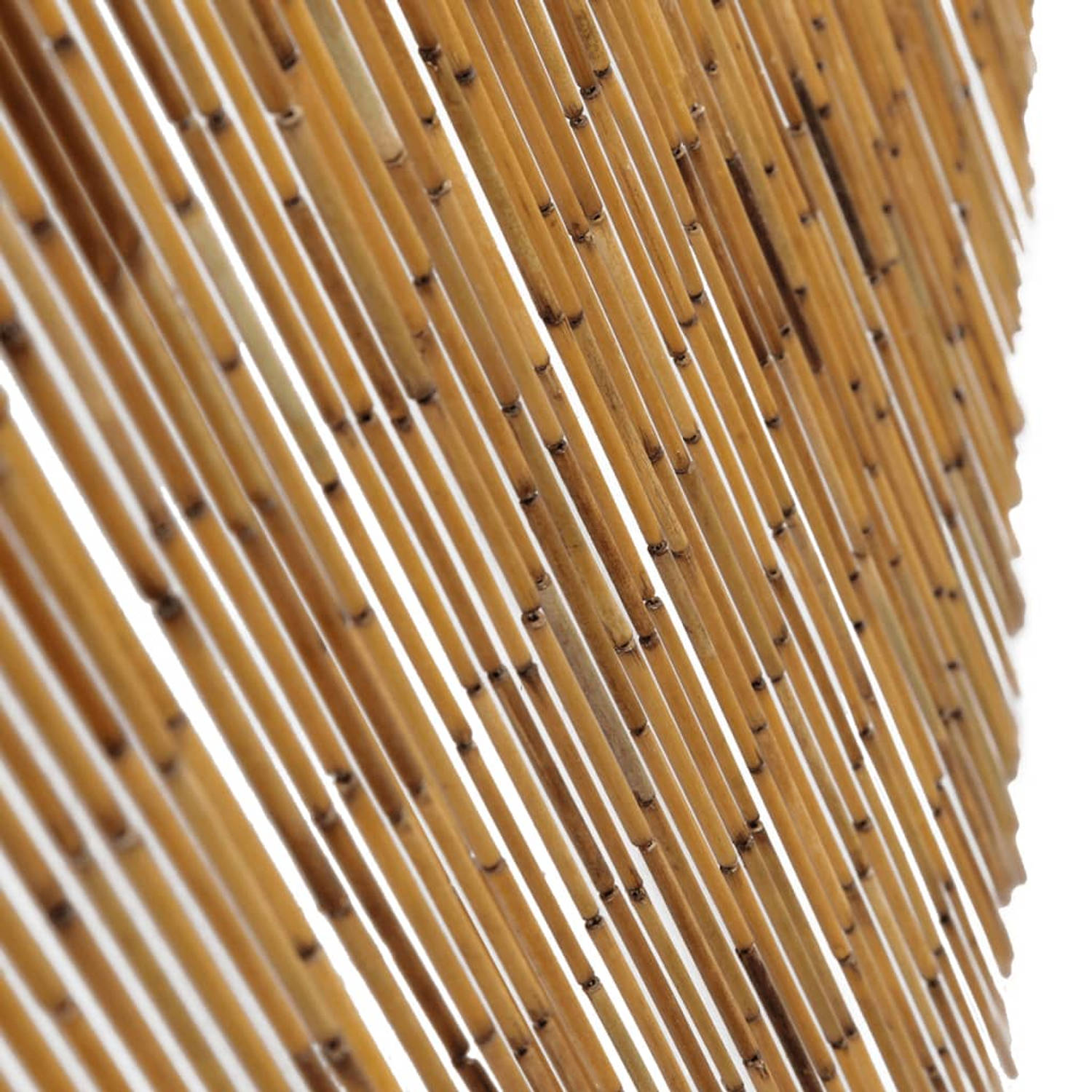 Mooie jurk Minachting handicap vidaXL Vliegengordijn 90x220 cm bamboe | Blokker