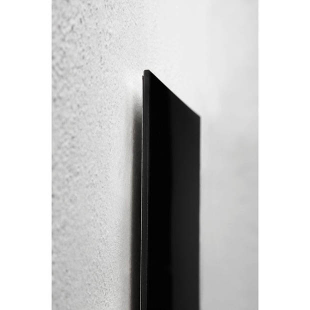 glasmagneetbord Sigel Artverum 120x780x15mm zwart