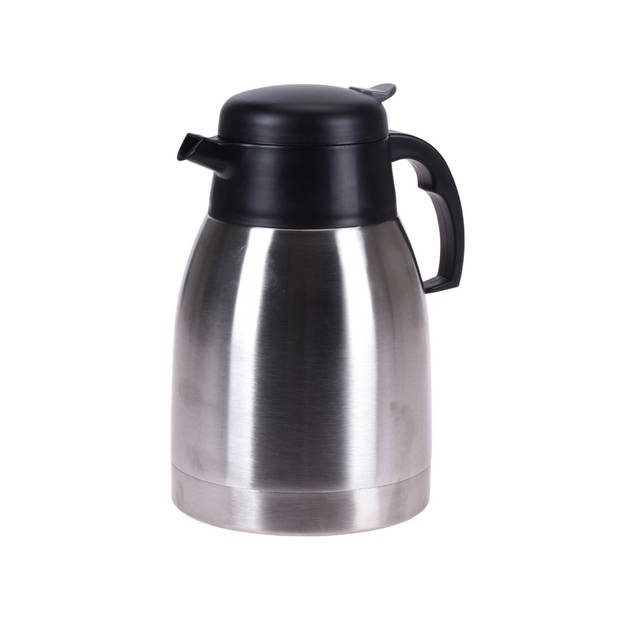 Koffiekan/thermoskan - 1,5 liter - RVS - dubbelwandig - Thermoskannen