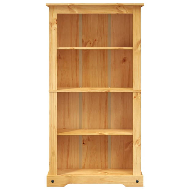 vidaXL Boekenkast grenenhout met 4 planken Corona-stijl 81x29x150 cm