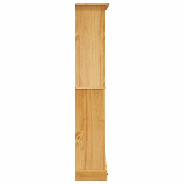 vidaXL Boekenkast grenenhout met 4 planken Corona-stijl 81x29x150 cm