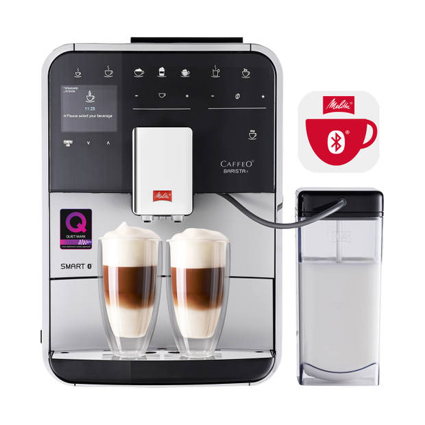 Melitta Barista T Smart volautomatische espressomachines - Zilver