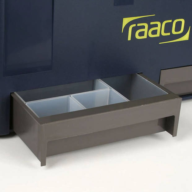 Raaco gereedschapskist Compact 47 met 7 inzetbakjes 136600