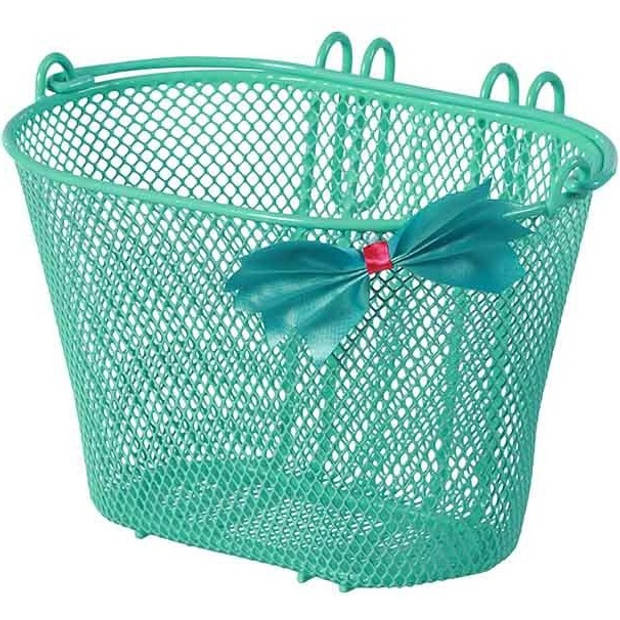 Basil kinderfietsmand Jasmin Bow-Tie 10 liter mintgroen - 30132