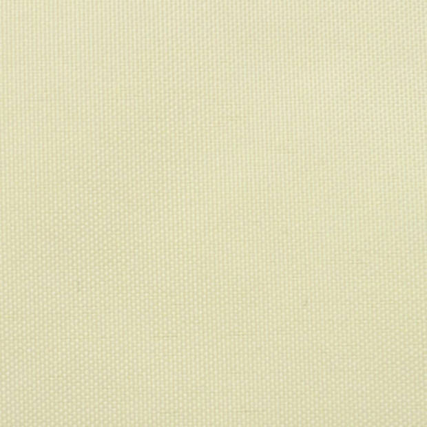 vidaXL Balkonscherm Oxford textiel 75x600 cm crèmekleurig