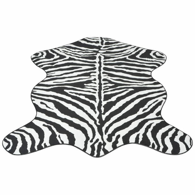 vidaXL Vloerkleed 70x110 cm zebra print