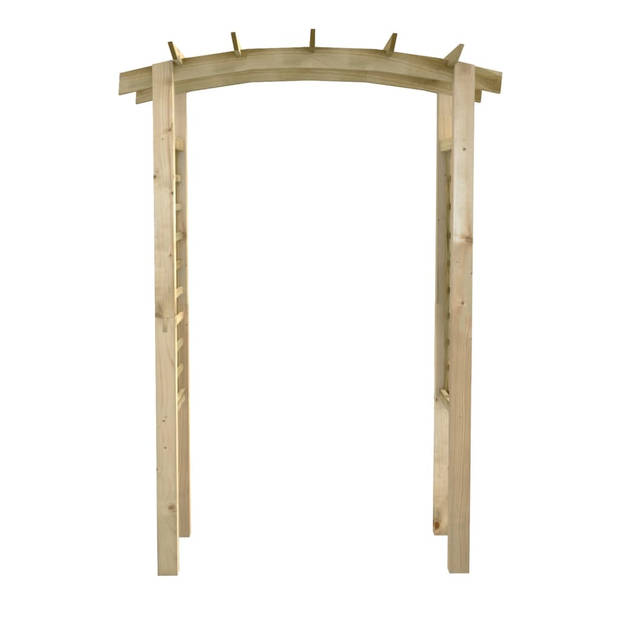 vidaXL Tuinboog 150x60x210 cm hout