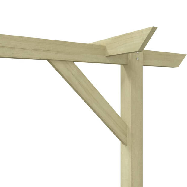 vidaXL Pergola 410x40x203 cm hout