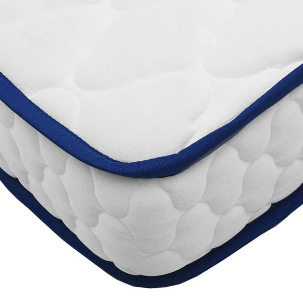 vidaXL Matras traagschuim 200x140x17 cm