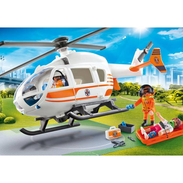 PLAYMOBIL City Life eerste hulp helikopter 70048