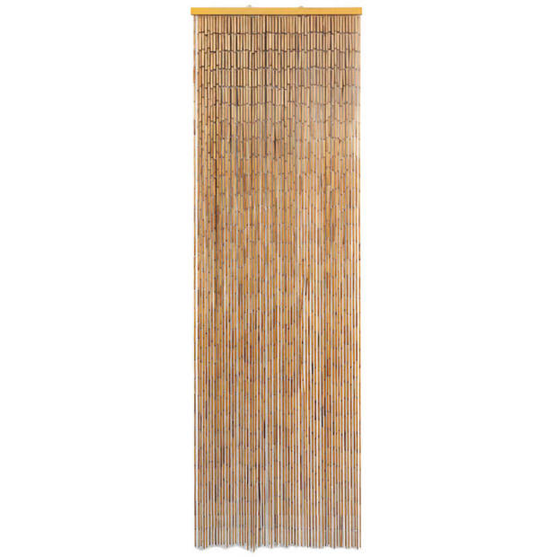 vidaXL Vliegengordijn 56x185 cm bamboe