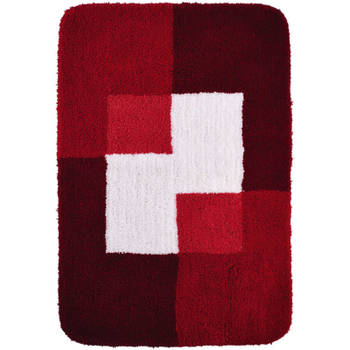 RIDDER Badkamermat Coins 60x90 cm rood 7103306