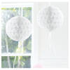 Honeycomb ballen wit 30 cm - Hangdecoratie